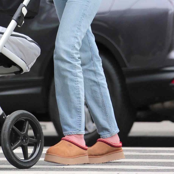 Ugg Women's Tazz Platform Slipper Chestnut 6 NEW - Picture 12 of 12